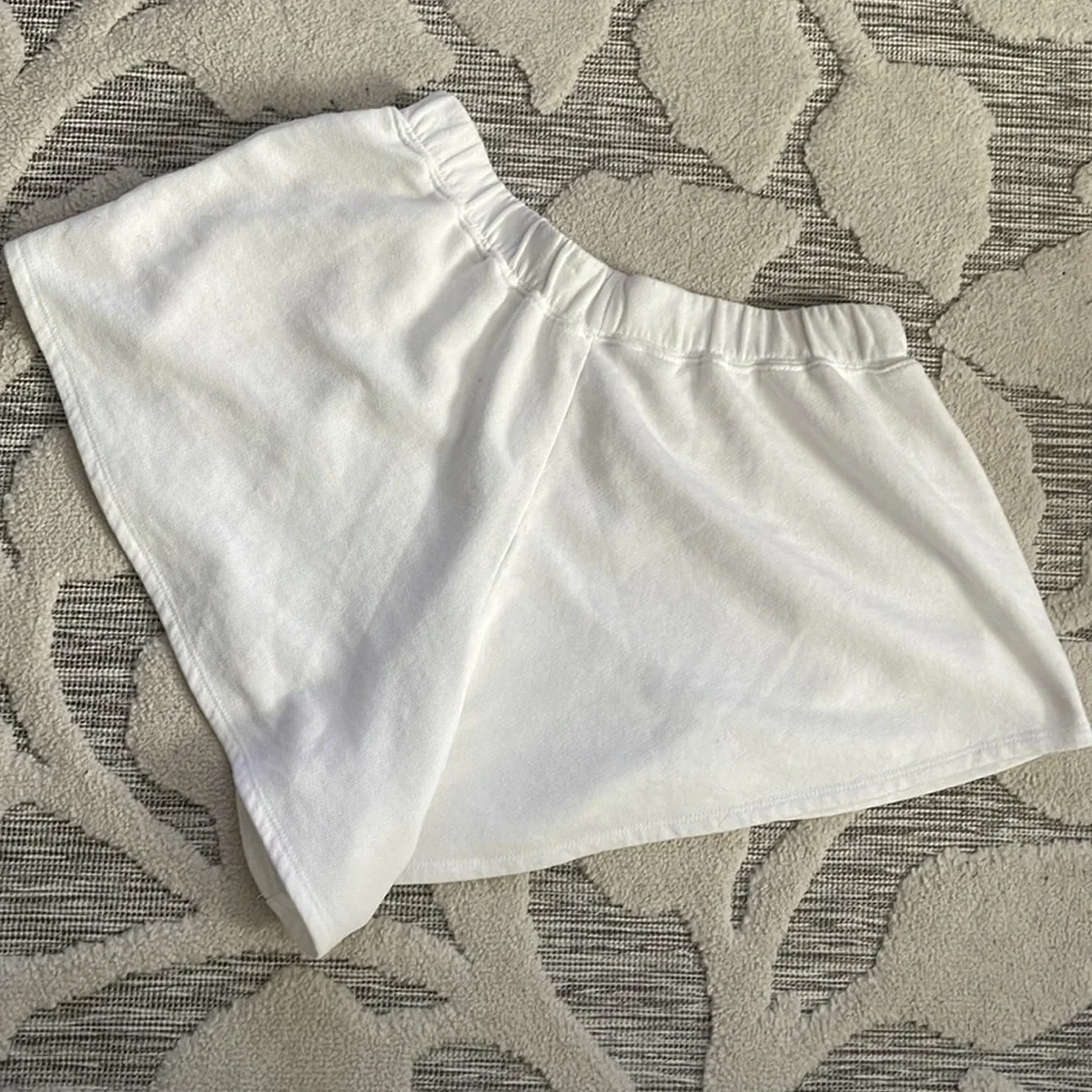 Free People Movement White Cotton Shorts🐁 - Picture 6 of 6
